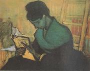 L'Arlesienne:Madame Ginoux with Gloves and Umbrella (nn04), Vincent Van Gogh